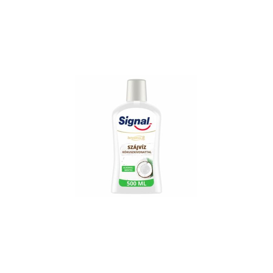 Szájvíz Signal Nature Elements Kókusz 500Ml